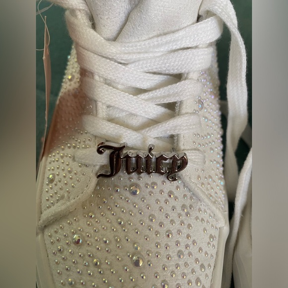 Juicy Couture Size 8 Alanis Bdazzle Sneakers NWT - Picture 5 of 15